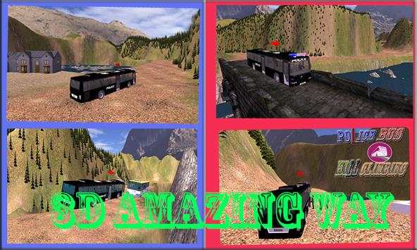 Police Bus Prison Hill Climb screenshot 6