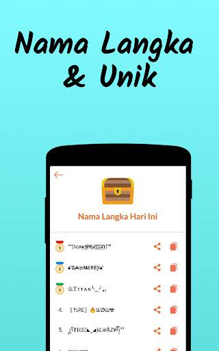Aplikasi nama panggilan screenshot 7