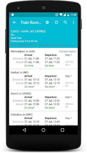 Indian Rail Info App screenshot 4