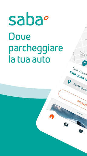 Saba - App di parcheggio screenshot 1