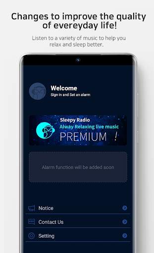 Sleep sounds and calm sleep music - Sleepy Radio screenshot 5
