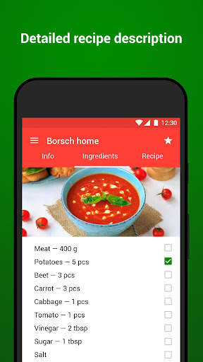 Recipes with photo Smachno screenshot 2