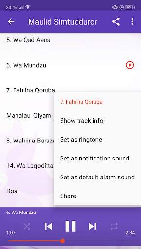 MP3 Maulid Nabi Offline - Simtudduror,Diba,Burdah screenshot 2