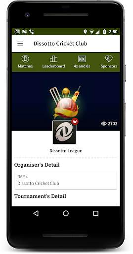 Dissotto Cricket Club screenshot 3