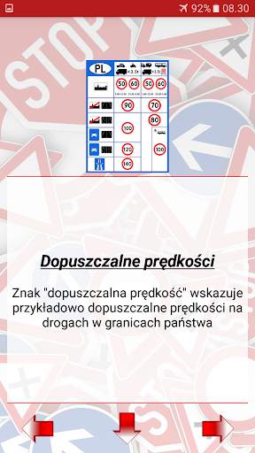 Znaki drogowe - Polska screenshot 5