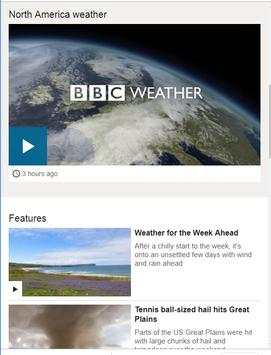 BBC Weather screenshot 1
