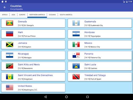 Countries of the world screenshot 22