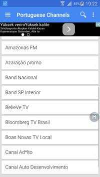 Portugal TV Channels स्क्रीनशॉट 3