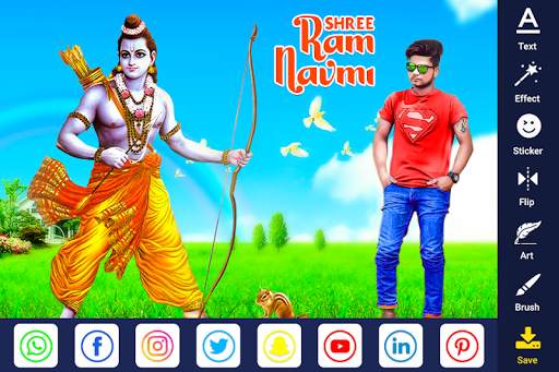 Ram Navmi Photo Editor 7 تصوير الشاشة