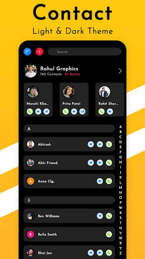 Contacts screenshot 2