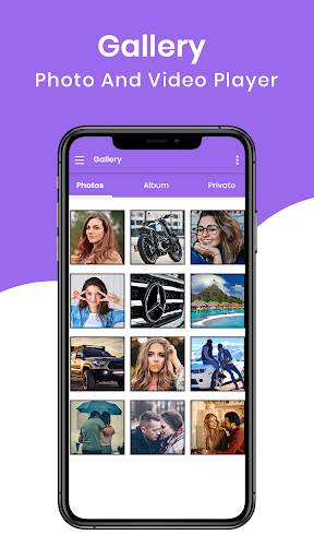 Gallery - Photo and Video Player screenshot 1