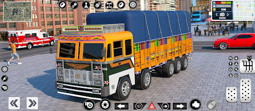 Truck Driving Simulator Games screenshot 11