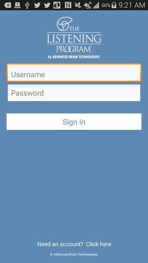 The Listening Program Mobile screenshot 1