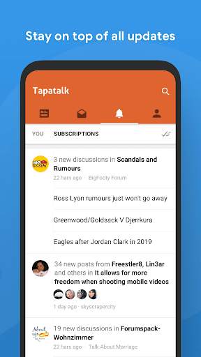 Tapatalk - 200,000  Forums screenshot 5
