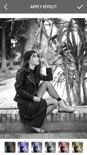 Black and White Photo Effect 2 تصوير الشاشة