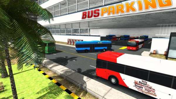 Town City Bus Parking Game Passenger Bus Simulator screenshot 2