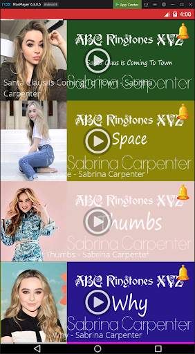 Sabrina Carpenter Ringtones screenshot 3