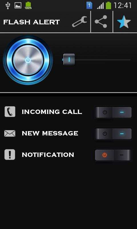 Flash Alert on Call screenshot 3