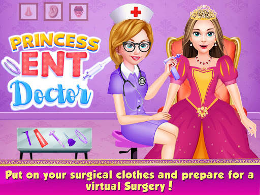 Princess ENT Doctor Hospital - Surgery Simulator screenshot 1