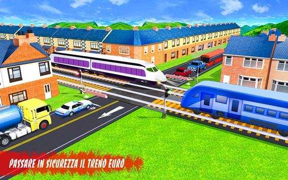Indian Crossroad Crossing:Railway Train Passing 3D screenshot 1