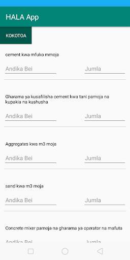 HALA App Cost-Manager-Buildings screenshot 3