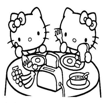 Hello Kitty Paint screenshot 1