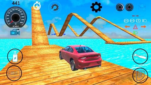 Car Driving Simulator Car driving impossible games screenshot 3