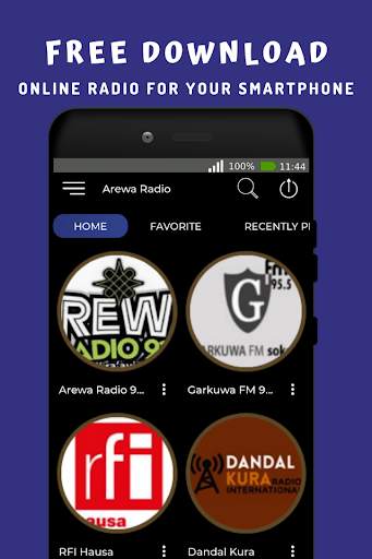 Arewa Radio 93.1 Kano Live App Hausa FM Online screenshot 1
