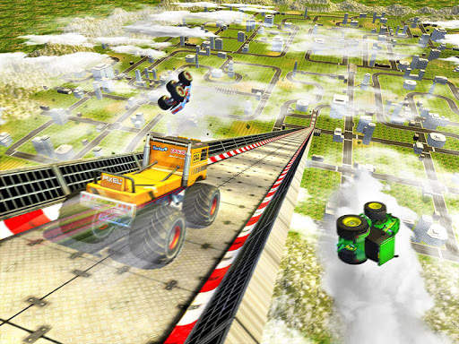 Mega Ramp Transform Racing: Impossible Stunts 3D screenshot 11