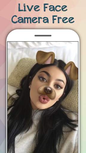 Live Face Camera Free cute & funny motion sticker screenshot 1