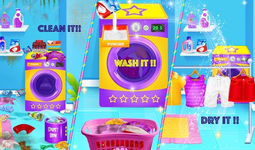 Cute Girl Dirty House Cleaning screenshot 6
