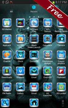 God Shiva Go Launcher Theme screenshot 2