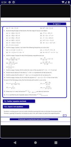 Algebra 2 Pure Math screenshot 3