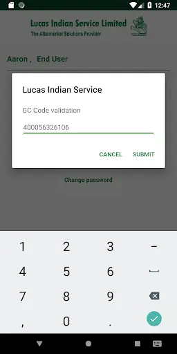 Lucas Scan App screenshot 1