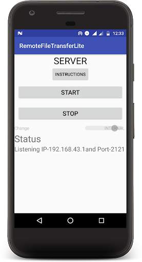 Remote File Transfer Lite screenshot 2