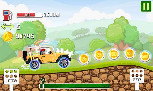 2D Jeep Racing Adventure screenshot 11