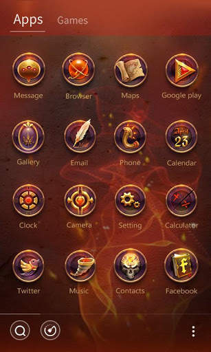 Donahue GO Launcher Theme screenshot 3