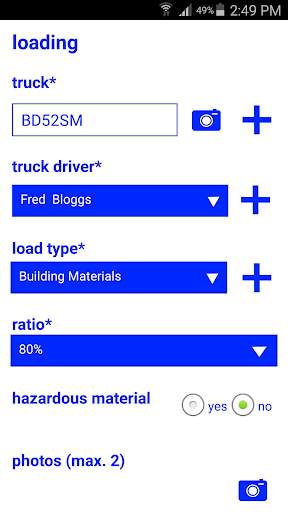 Truck Load Management screenshot 2