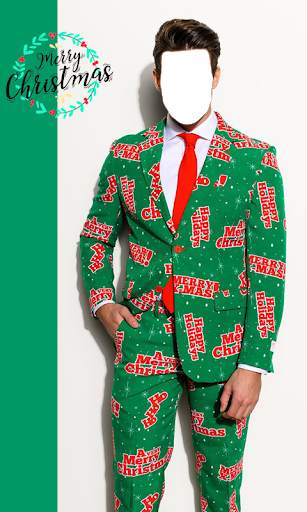 Christmas Men Photo suit screenshot 10