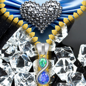 Diamond Zipper Lock Screen icon