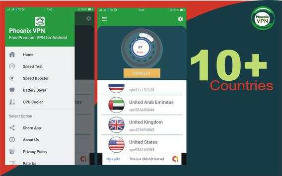Phoenix VPN screenshot 4