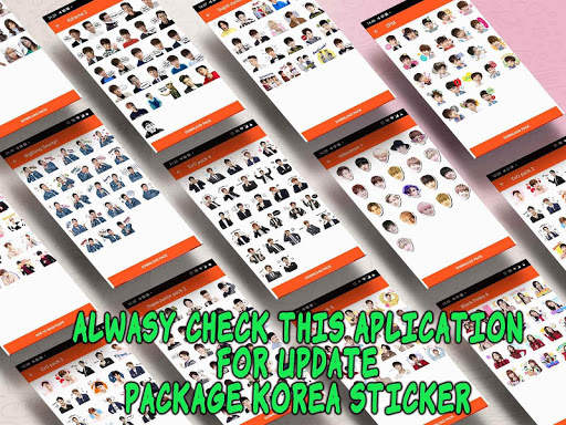 Korean Sticker KPop WASticker for WhatsApp screenshot 6