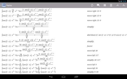 Myron Lite Algebra & Calculus screenshot 11
