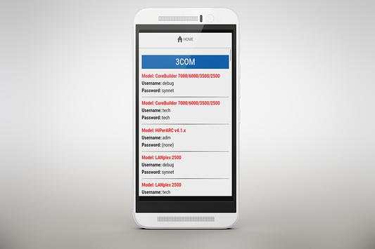 Wifi Routeur Passwords - Password Router screenshot 6
