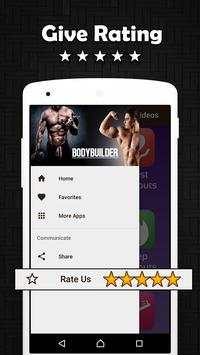 Gym Workout Trainer : bodybuilder & Fitness Video screenshot 9
