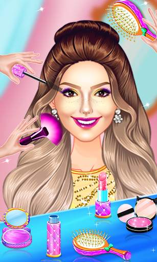 Royal Doll Games: Makeup Games screenshot 2