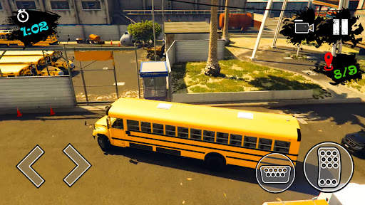 Offroad Games - School Bus screenshot 1