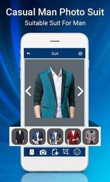 Man Formal Shirt Photo Suit Maker screenshot 1