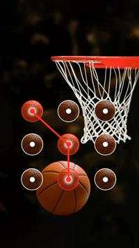 Green Applock Theme Basketball screenshot 3