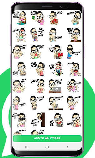 WA Stiker Lucu WaStickerApps screenshot 3